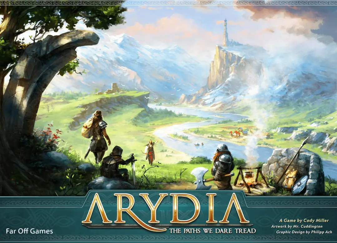 arydia: the paths we dare tread board game