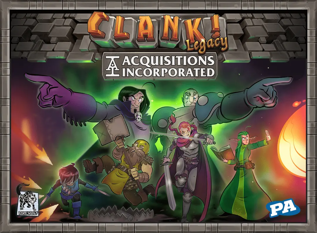 clank! legacy: acquisitions incorporated board game