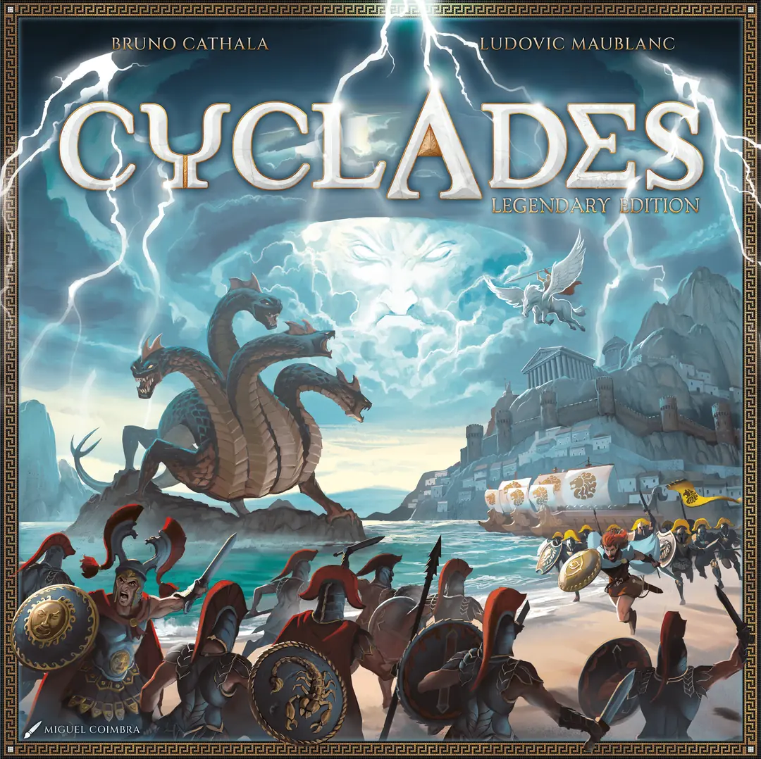 cyclades: legendary edition board game
