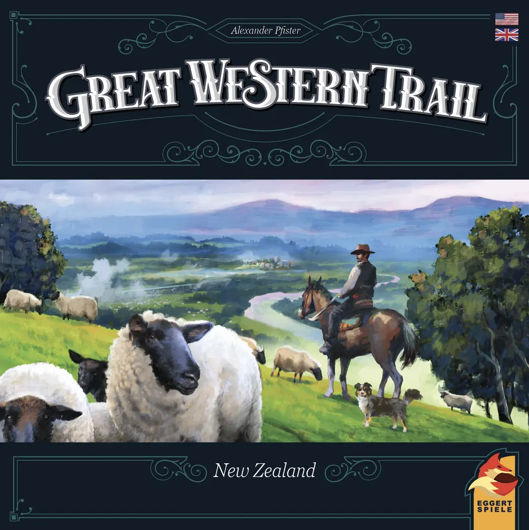great western trail: new zealand board game