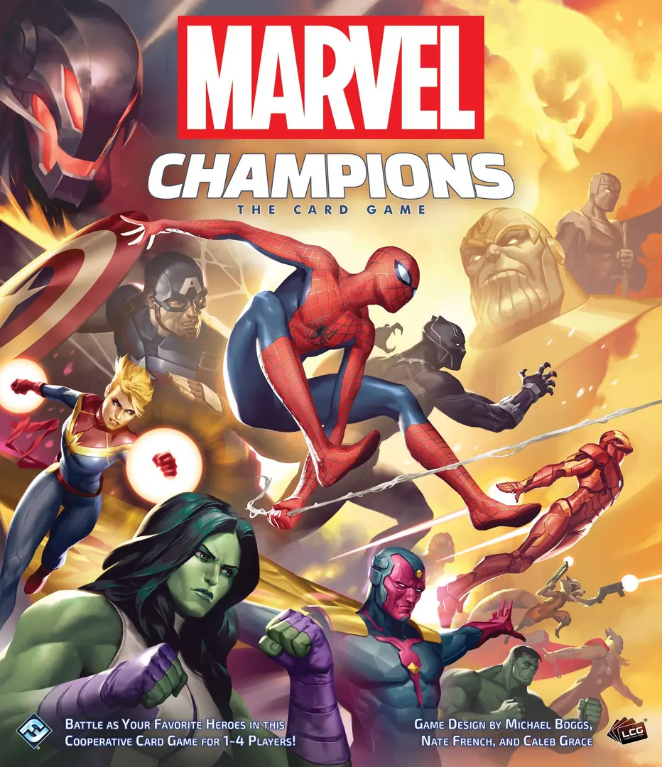 marvel champions: the card game board game