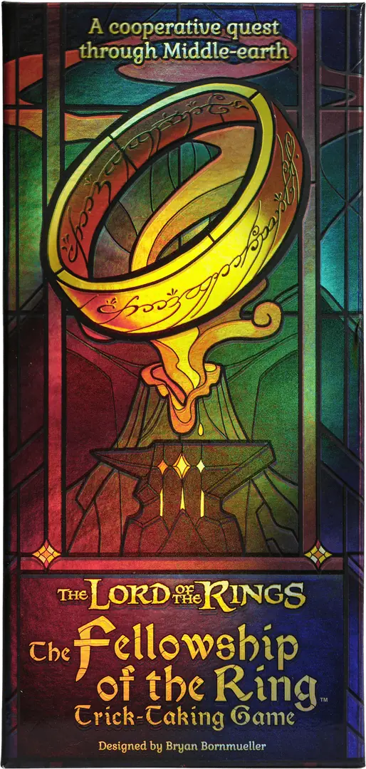 the fellowship of the ring: trick-taking game board game