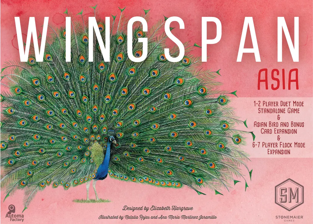 wingspan asia board game