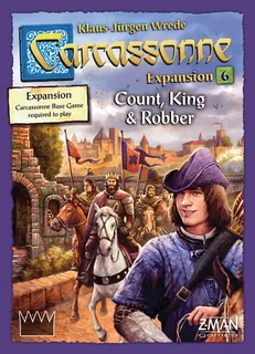carcassonne: expansion 6 – count, king & robber