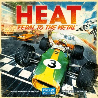 heat: pedal to the metal board game